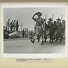 Polish infantry passing review for Gen. Sosnkowski.