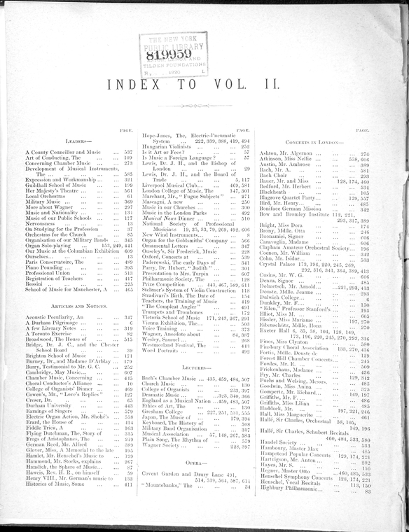 Index