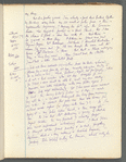 1924/1925 Diary:
