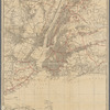 Greater New York and contigous territory, showing the Indian paths, together with the approximate situation of all known Indian stations, Map I