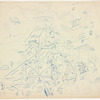 Sheet of doodles by Vaclav Nijinsky 