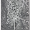 Alicia Markova as Firebird against Marc Chagall's scenery