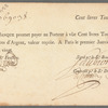 Banque Royale banknote, cent livres