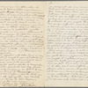 Letter from Bartholdi on his trip to the U.S. in 1871