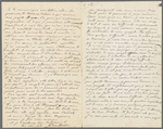 Letter from Bartholdi on his trip to the U.S. in 1871