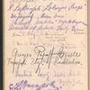 Autograph album from the signing of the Treaty of Riga