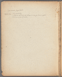 Commonplace book, Holograph