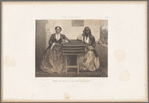Femme Gallah et sa fille née d'un blanc