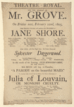 Liverpool (Eng.) theatres programs and ephemera,1802-1817