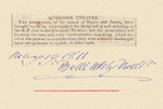 Liverpool (Eng.) theatres programs and ephemera,1802-1817