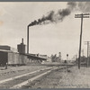 Freight yard at Tupelo, Miss