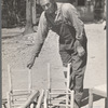 Resettled farmer who, under supervision, is making furniture, Jackson County, Alabama