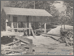 Sawmill which is being used for cutting shingles. Jackson Co. Cumberland Farms, Ala