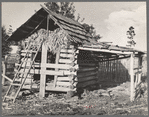 Barn of a Negro rehabilitation client, Tangipahoa Parish, Louisiana