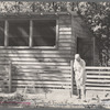 Barn and truck garden. Jackson Co. Cumberland Farms, Alabama. 1935