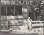 Barn and truck garden. Jackson Co. Cumberland Farms, Alabama. 1935
