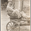 Irwinville Farms, Georgia. Man driving "Hoover cart."