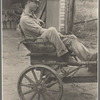 Irwinville Farms, Georgia. Man driving "Hoover cart."