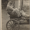 Irwinville Farms, Georgia. Man driving "Hoover cart."