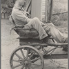 Irwinville Farms, Georgia. Man driving "Hoover cart."