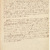 Draft of a letter