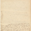 Draft of a letter