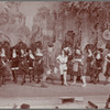 Fred Stone (Scarecrow), David C. Montgomery (Mick Chopper) and unidentified others in the stage production The Wizard of Oz