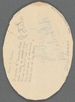 Portrait of head waiter and restaurant manager Hiram S. Thomas