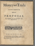 Money and trade considered 