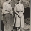 Fanny Corbin and daughter. Shenandoah Nat'l Park, Va. 1935