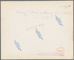 Fanny Corbin, the mother of twenty-two children, Shenandoah National Park, Virginia