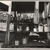 Back porch of a Blue Ridge Mountain home, Shenandoah National Park, Virginia