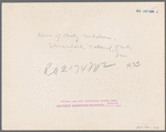 Home of Bailey Nicholson, Shenandoah National Park, Virginia