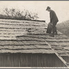 Drying apples, one of the few sources of income for the mountain folk, [Nicholson Hollow,] Shenandoah National Park, Virginia