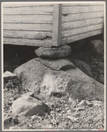 Cornerstone of church at Nicholson Hollow, Virginia