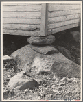 Cornerstone of church at Nicholson Hollow, Virginia