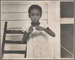 Daughter of Dalton McLeod, negro rehabilitation client. Fuquay Springs, North Carolina