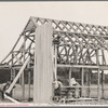 Sept. 18, 1935. Barn construction at Penderlea Homesteads, North Carolina