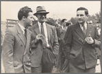 Resettlement officers at opening of Berwyn Project, Maryland