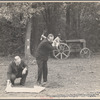 Commissioner Allen and Dr. Alexander breaking ground for Berwyn Project, Maryland. 1935