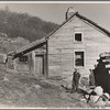 Home of Fannie Corbin, Shenandoah National Park, Virginia. House on Corbin Hollow farm