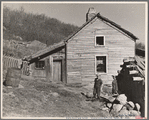 Home of Fannie Corbin, Shenandoah National Park, Virginia. House on Corbin Hollow farm