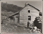 Home of Fannie Corbin, Shenandoah National Park, Virginia. House on Corbin Hollow farm