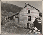 Home of Fannie Corbin, Shenandoah National Park, Virginia. House on Corbin Hollow farm