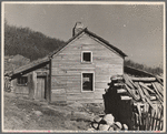 Home of Fannie Corbin, Shenandoah National Park, Virginia. House on Corbin Hollow farm