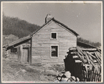 Home of Fannie Corbin, Shenandoah National Park, Virginia. House on Corbin Hollow farm