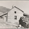 Home of Fannie Corbin, Shenandoah National Park, Virginia. House on Corbin Hollow farm