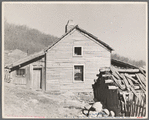 Home of Fannie Corbin, Shenandoah National Park, Virginia. House on Corbin Hollow farm