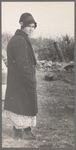 Mrs. Eddie Nicholson, who frequently goes to the nearby resort to beg, Shenandoah National Park, Virginia