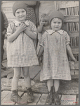 Two of Mrs. Brown's grandchildren, Shenandoah National Park, Virginia, Old Rag